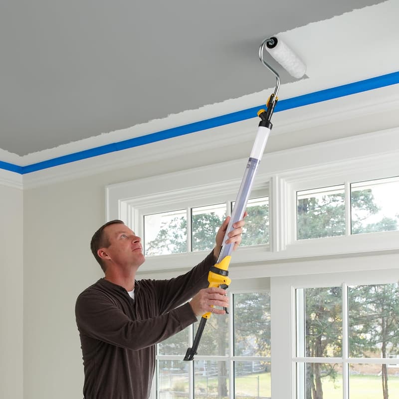 Wagner EZ Roller Paint Stick with Long Handle for Interior Painting