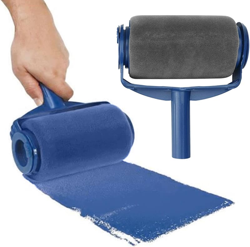 DIY No-Drip Paint Roller Kit for Home Wall Decor