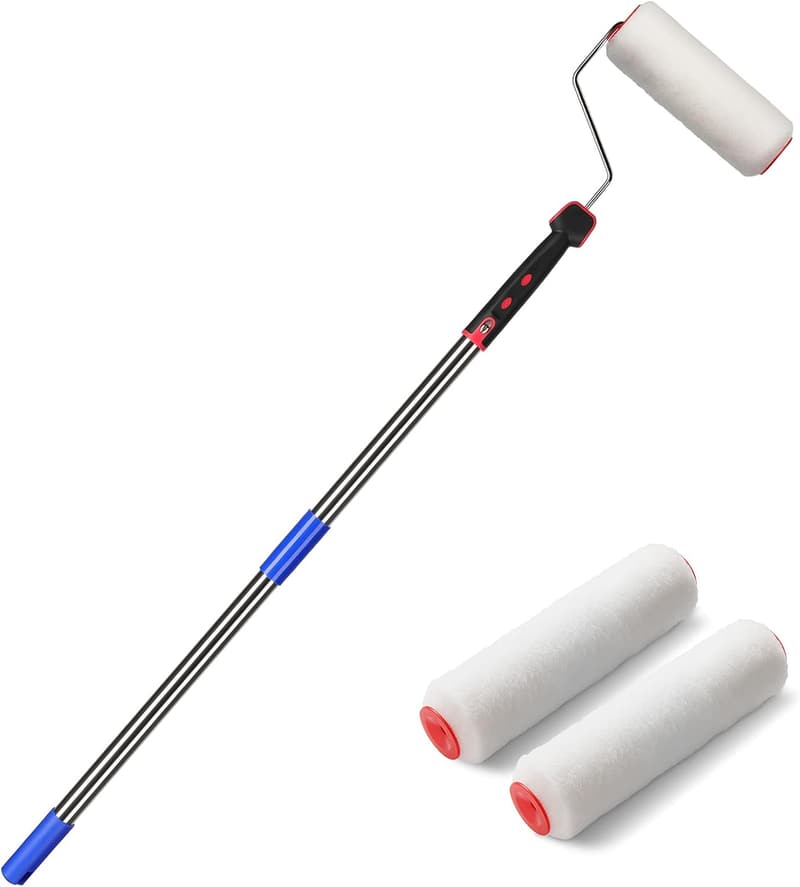 Multi-Function 4 FT Paint Roller Kit for Walls and Ceilings
