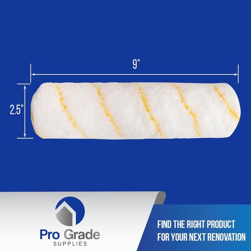 Microfiber Paint Roller Covers - 1/2