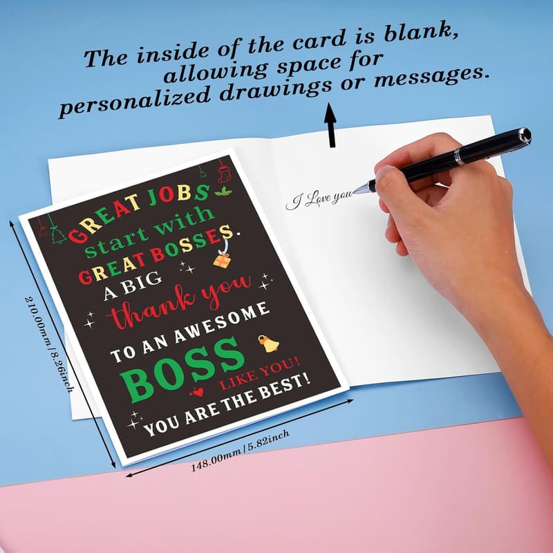 Administrative Professional Day Gifts for Boss - Appreciation Card