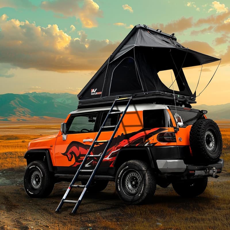 Polaris Plus 4-Season Rooftop Tent for 2 - Waterproof & UV-Resistant