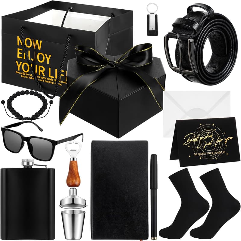 Father's Day Gift Set for Men - 15-Piece Accessories Collection