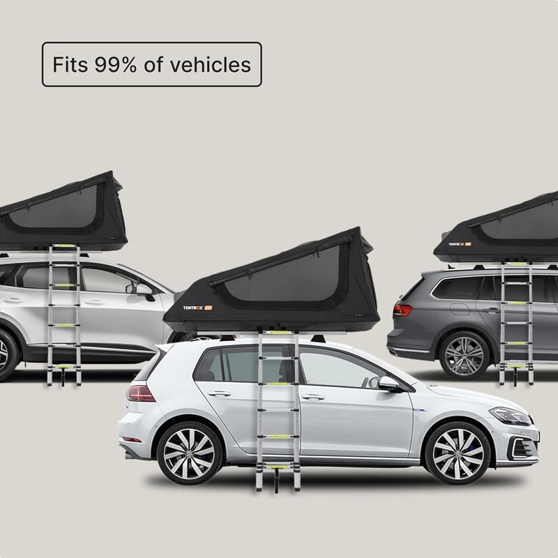 Premium Lightweight Car Roof Tent - Quick 60-Second Setup