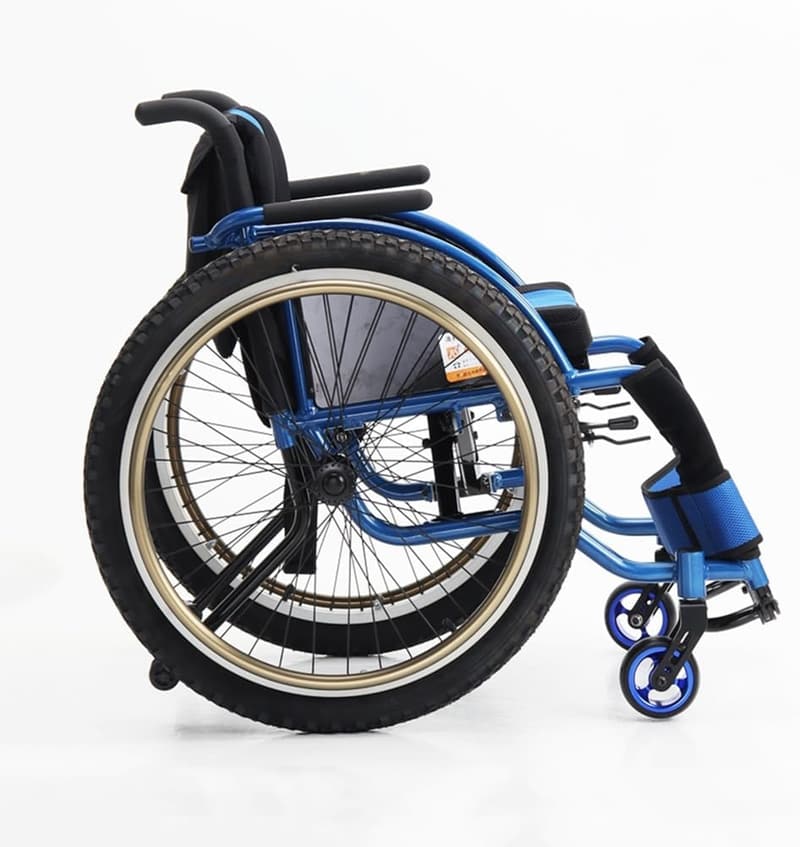 24-Inch All-Terrain Wheelchair Rear Wheels with 12.7mm Bearings