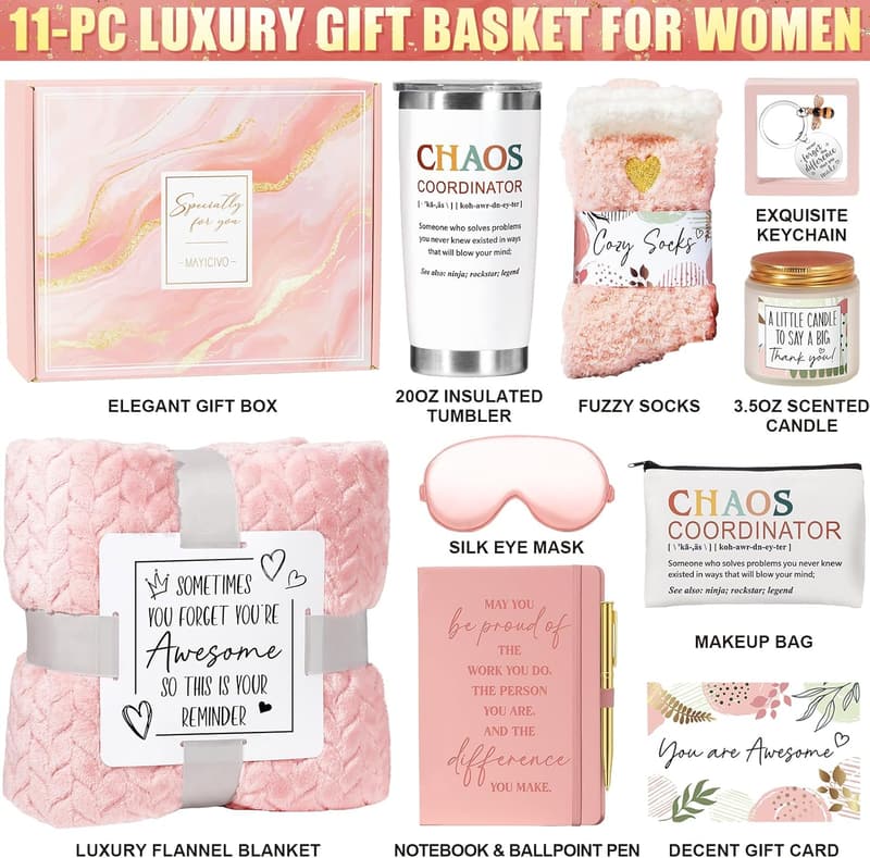 Administrative Professional Day Blanket Gift for Women