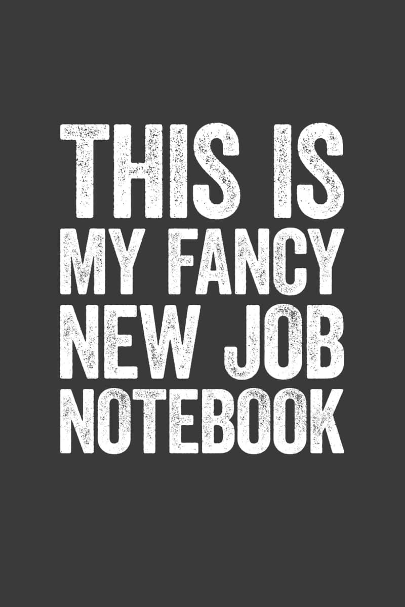 Funny Sarcastic Notebook for Office Coworkers and Employees