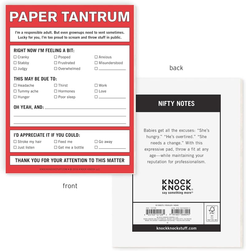 Nifty Note from Knock Knock Paper