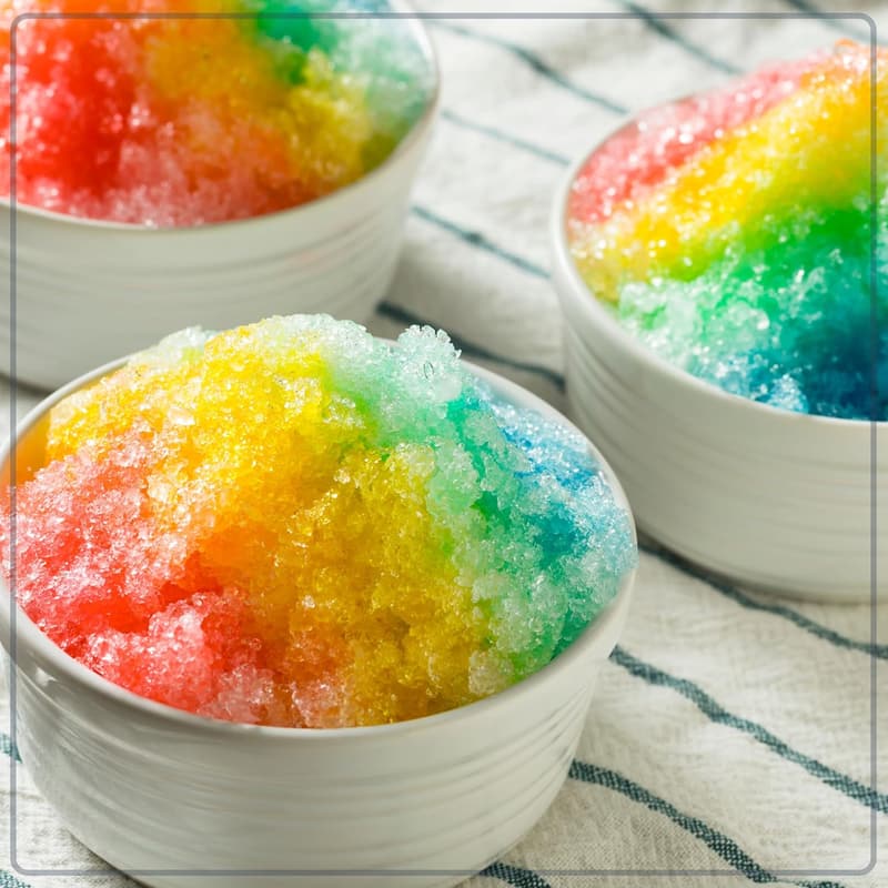 Retro Snow Cone Maker with Reusable Cup & Ice Molds