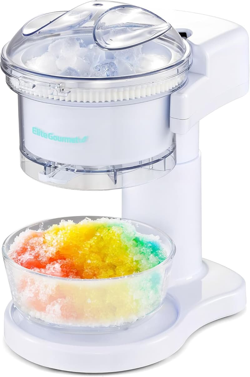 Snow Cone & Shaved Ice Maker for Refreshing Slushies & Margaritas