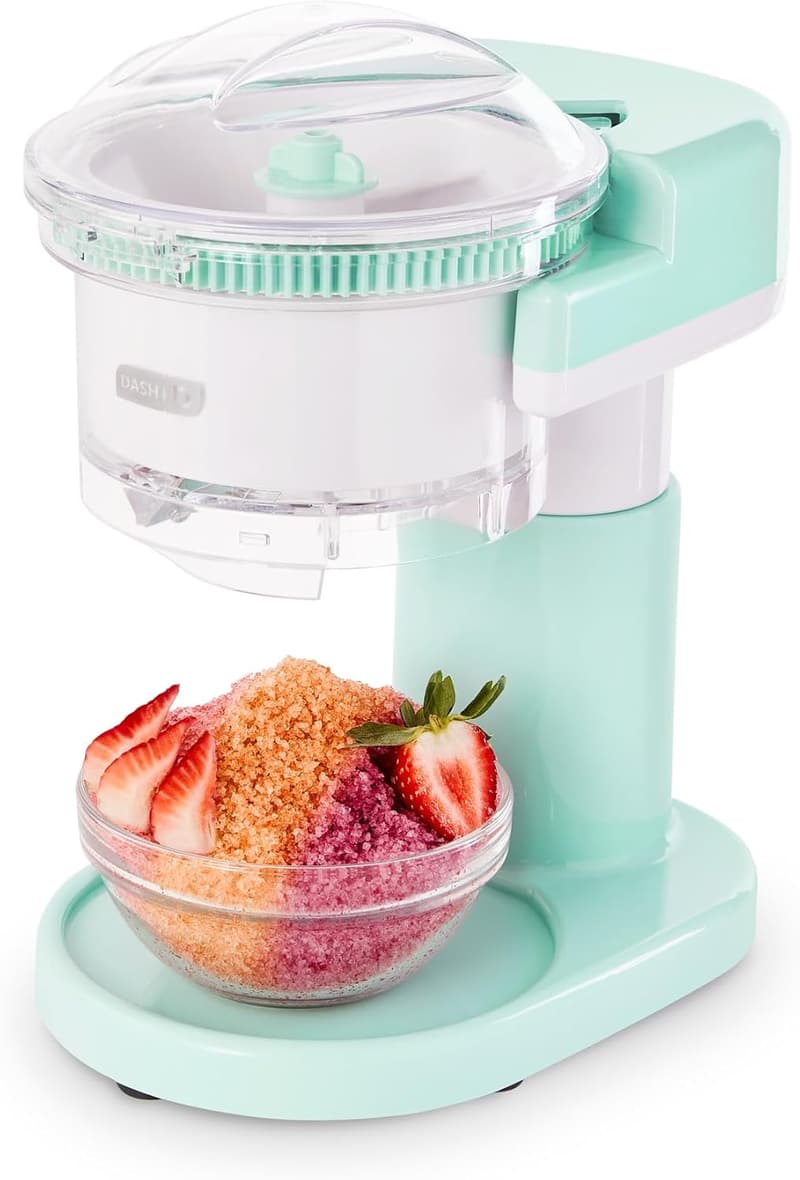 Aqua Shaved Ice Maker: Multi-Purpose Slushie Machine with Stainless Steel Blades