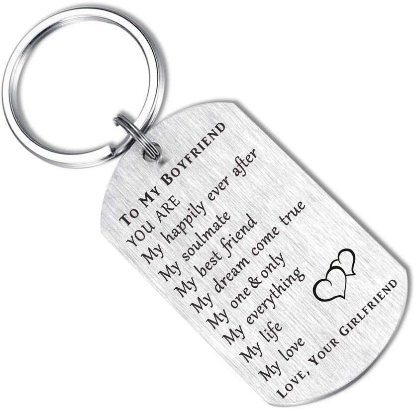 Anniversary Keychain Gift for Couples - Meaningful Keepsake