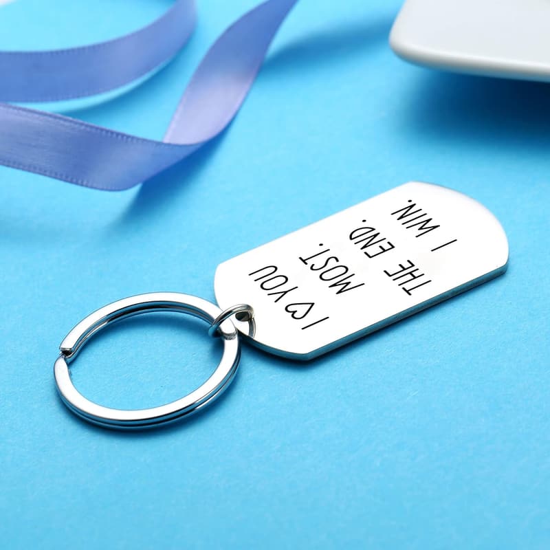 Anniversary Keychain Set for Couples - Perfect Birthday Gifts