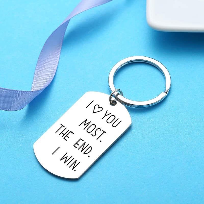 Anniversary Keychain Set for Couples - Perfect Birthday Gifts