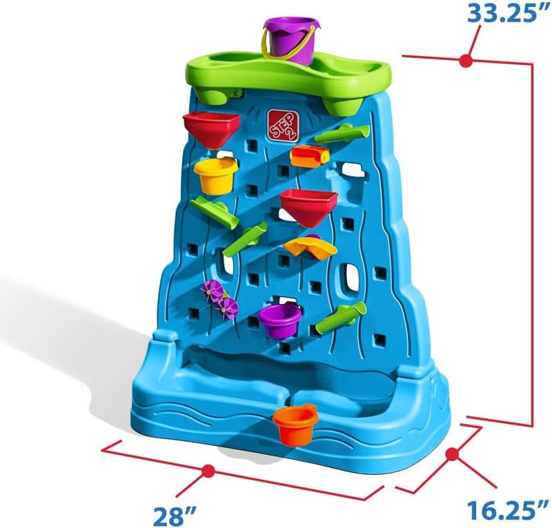 Kids Double-Sided Water & Sand Activity Table with Accessories