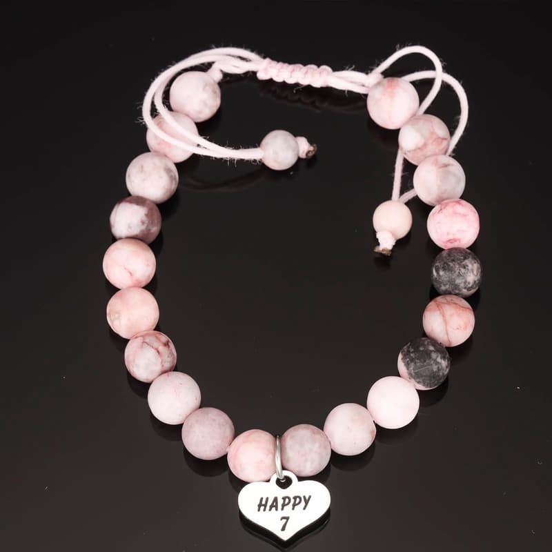 7th Birthday Bracelet Gift for Kids