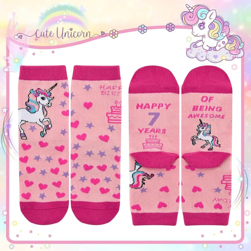 Pink Unicorn Birthday Gift for Girls Ages 7-12