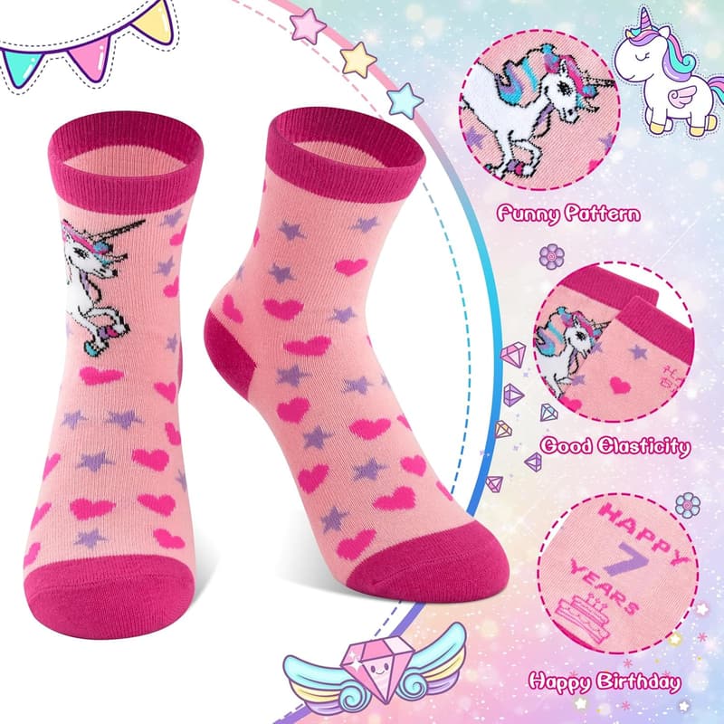 Pink Unicorn Birthday Gift for Girls Ages 7-12