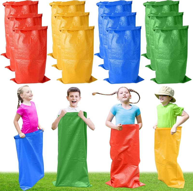 Outdoor Potato Sack Race Bags for Family Games - Large Size