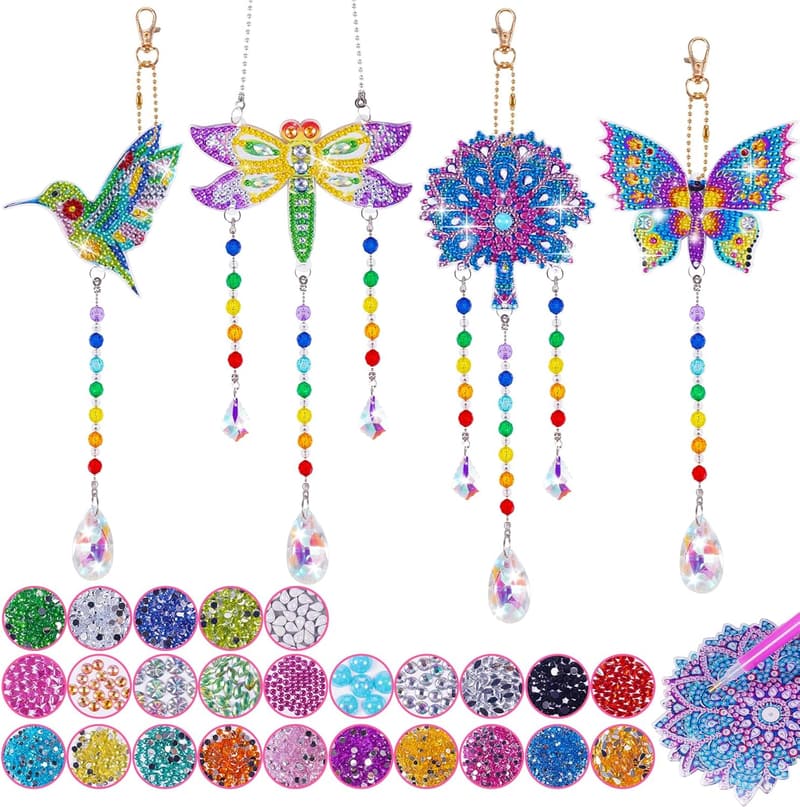 Diamond Painting Kits for Kids 8-12 - Creative Birthday Gift