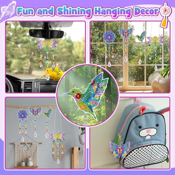 Diamond Painting Kits for Kids 8-12 - Creative Birthday Gift
