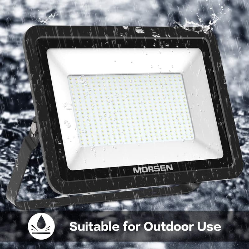 400W LED Flood Lights - 40000lm, IP66 Waterproof, Outdoor Use