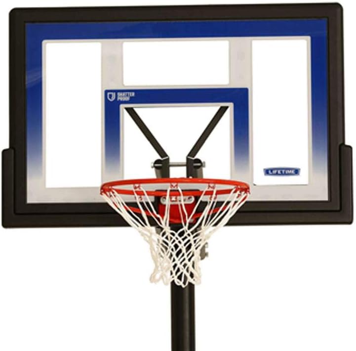 Adjustable 48-Inch In-Ground Basketball System