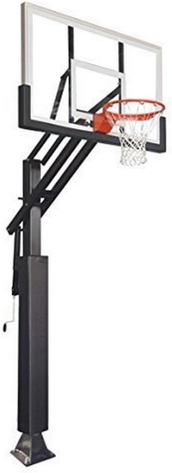 In-Ground Adjustable Basketball Goal with 60