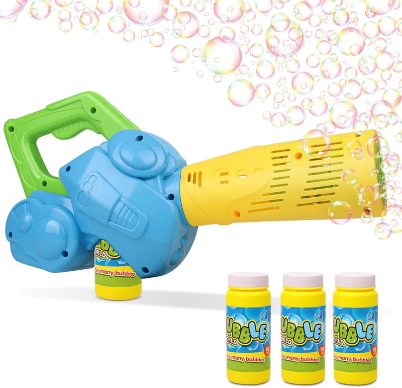 Outdoor Bubble Machine for Toddlers – Summer Yard Toy Gift