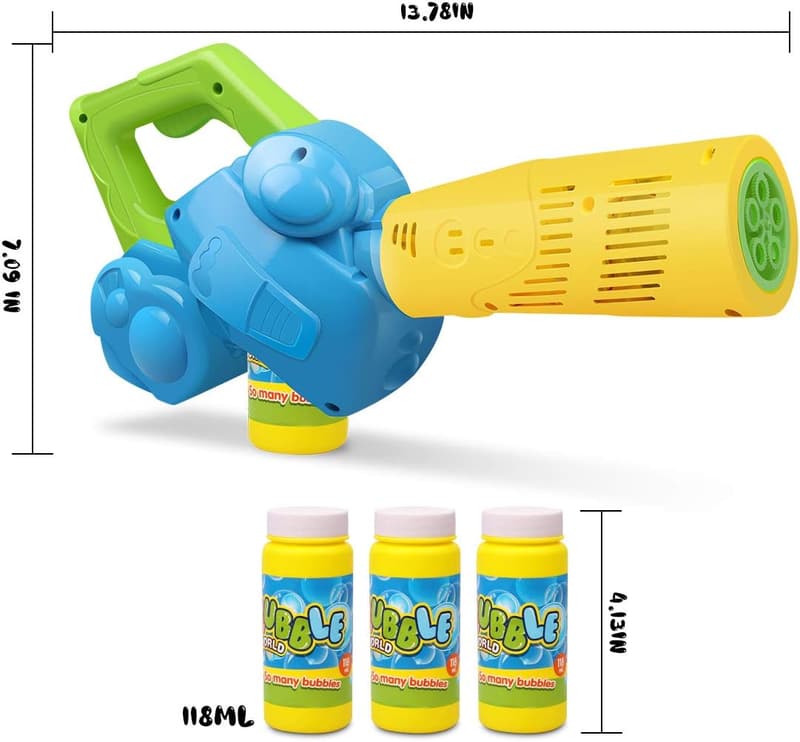 Outdoor Bubble Machine for Toddlers – Summer Yard Toy Gift