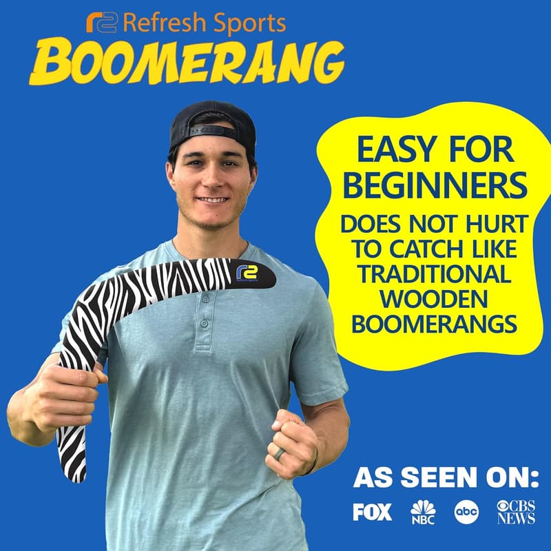 Beach Boomerang Toy - Fun Outdoor Game for All Ages