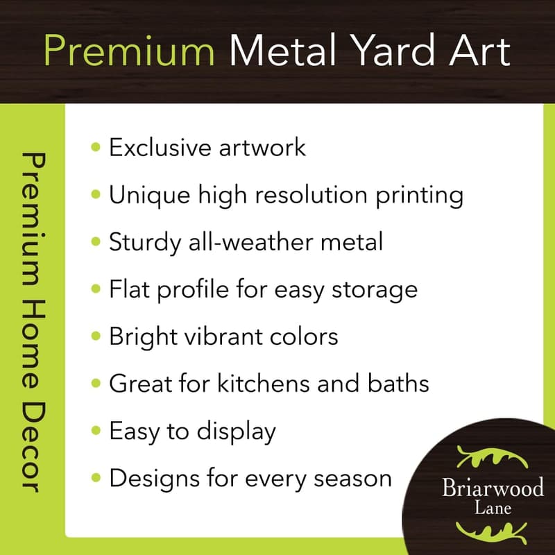 Briarwood Lane 5 O'Clock Paradise Metal Wall Art
