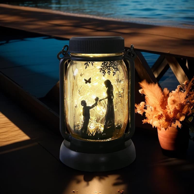 Fairy Tale Solar Mason Jar - Mother's Day Outdoor Decor