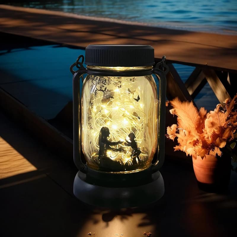Fairy Tale Solar Mason Jar - Mother's Day Outdoor Decor