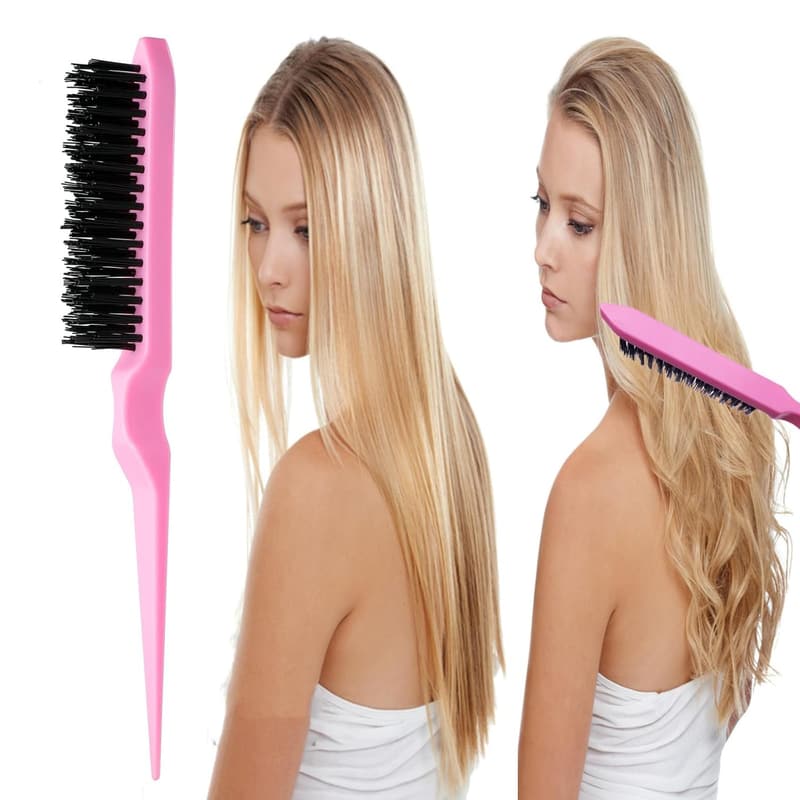 8-Piece Hair Brush Set with Topsy Tail Tools & Comb Tools for Women
