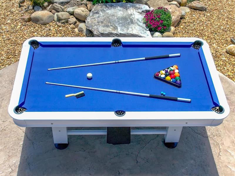 Malibu Nights 7 Ft Outdoor Pool Table