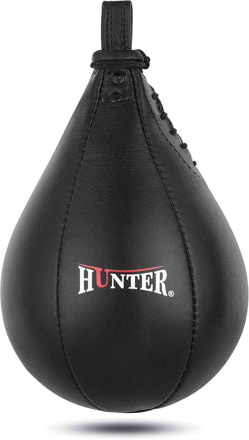 Hunter Leather Speed Bag - Boxing Training for Speed & Accuracy