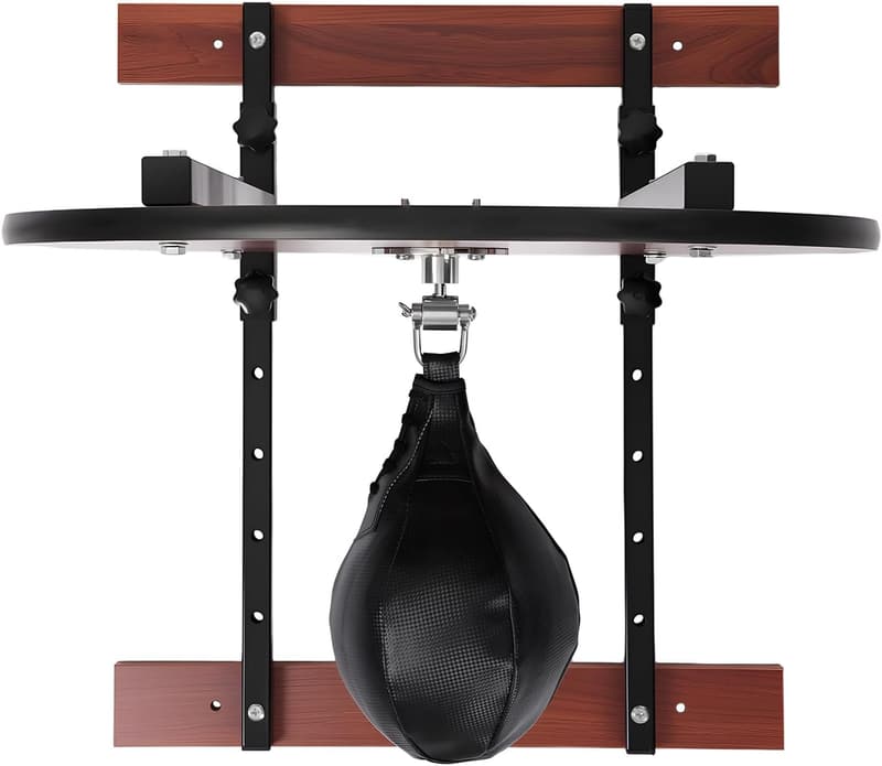Adjustable Wall-Mounted Speed Bag Platform Kit for Boxing Training