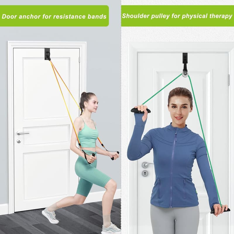 Shoulder Pulley Door Anchor - Heavy Duty Rehab Exerciser