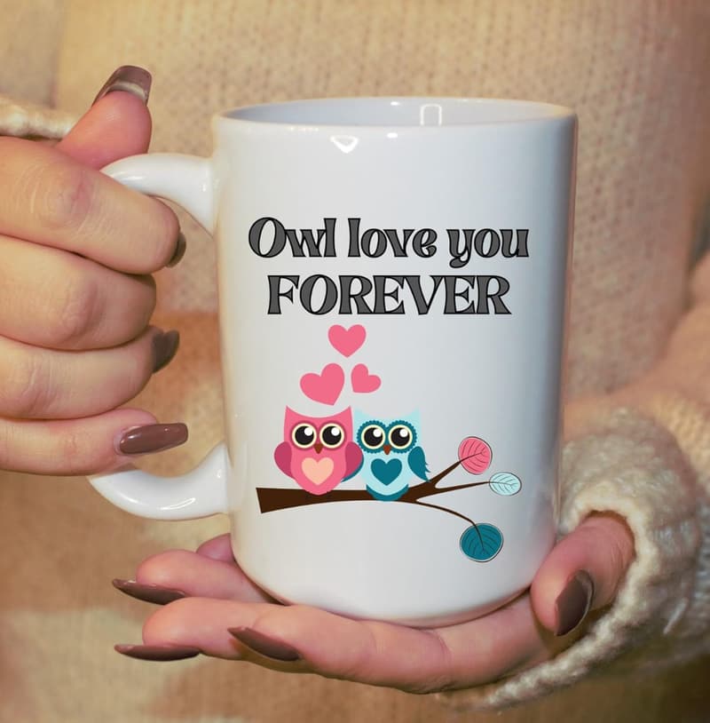 Owl Love You Forever Double-Sided Mug