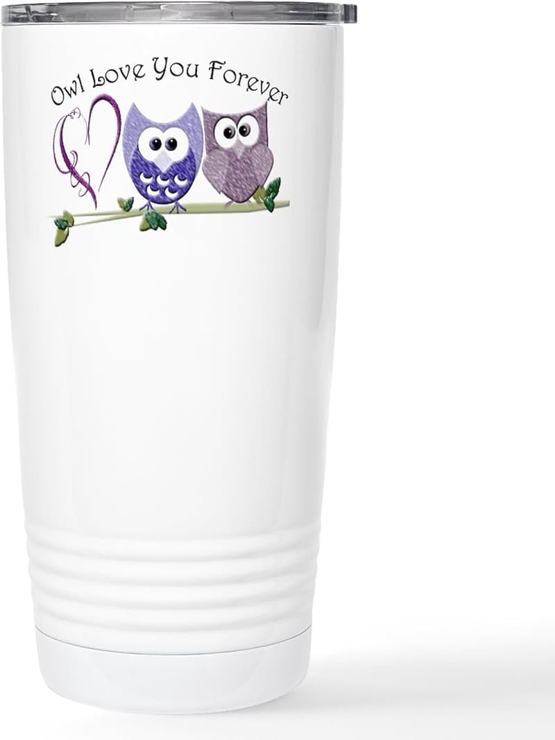 Owl Love You Forever 20 oz Stainless Steel Travel Mug