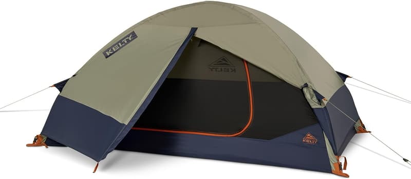 Lightweight 2-Person Backpacking Tent with Waterproof Fly