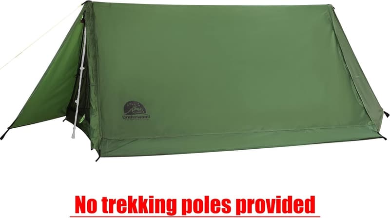 Ultralight 2-Person Waterproof Trekking Pole Tent