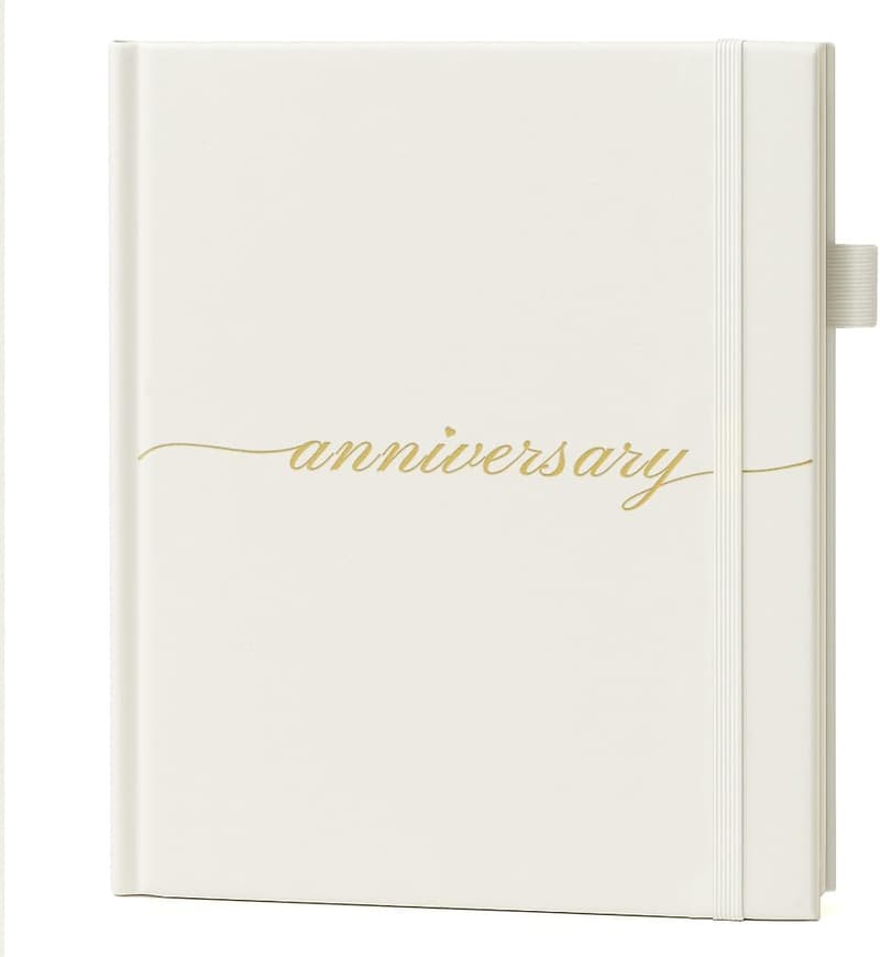 First Anniversary Couples Journal – 181 Pages Scrapbook Album