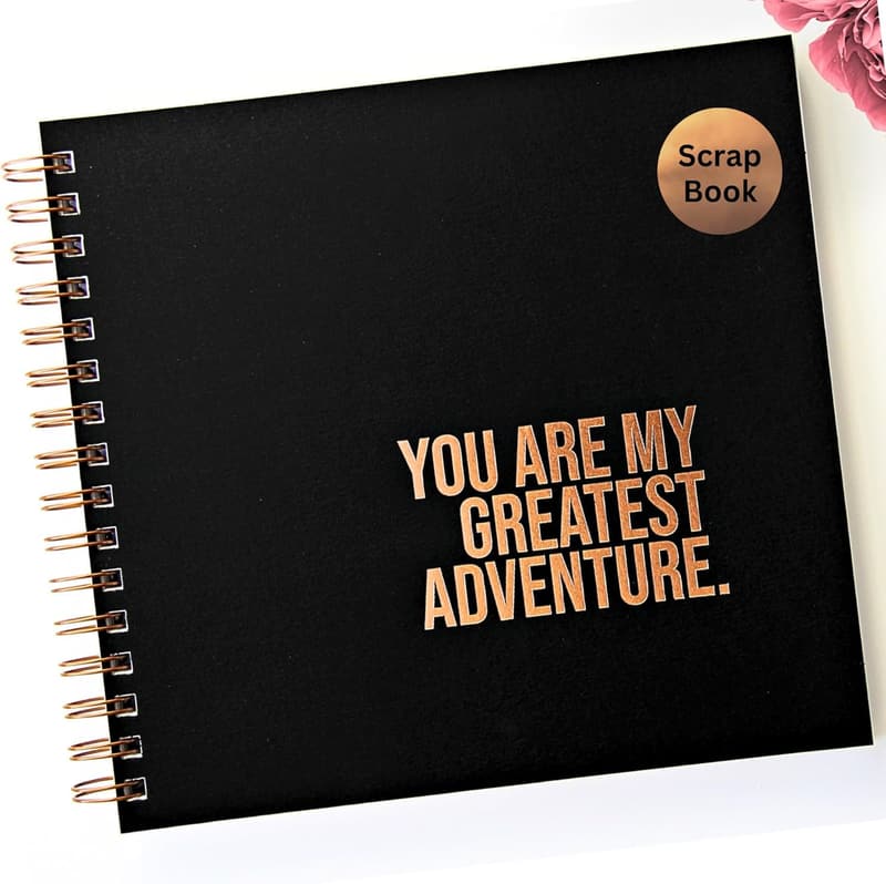 Engagement Scrapbook Album - 8.5