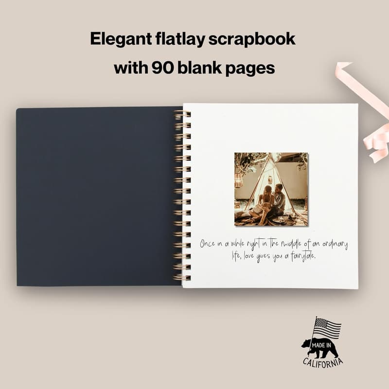 Engagement Scrapbook Album - 8.5