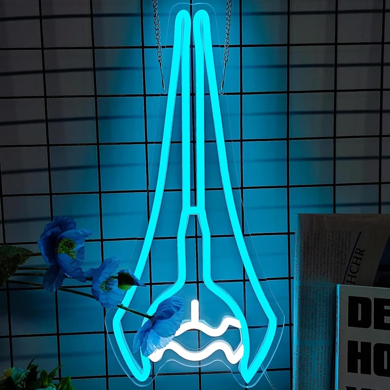 Master Chief Energy Sword Neon Sign for Game Room Decor