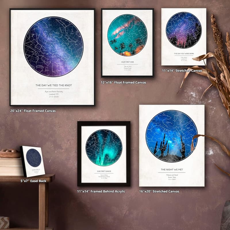 Your Night Sky Art - Personalized Prints