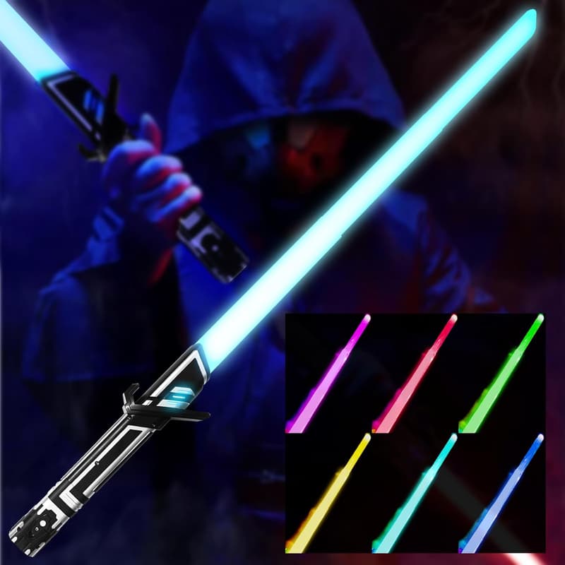 LED Light Up Sabers with Sound - Kids Halloween Party Toy