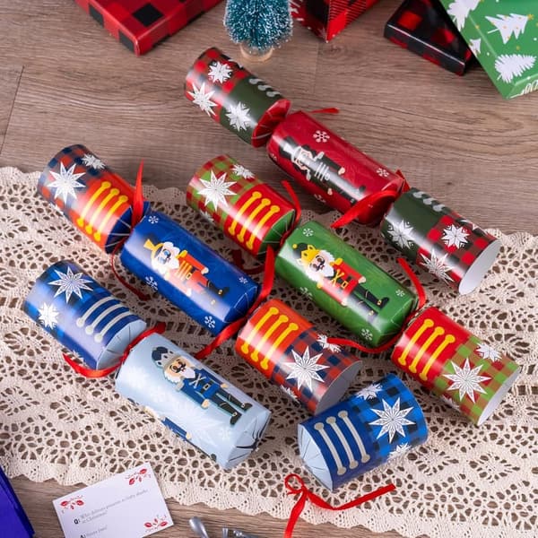 Christmas Party Favor Nutcracker Design Set for Kids & Adults